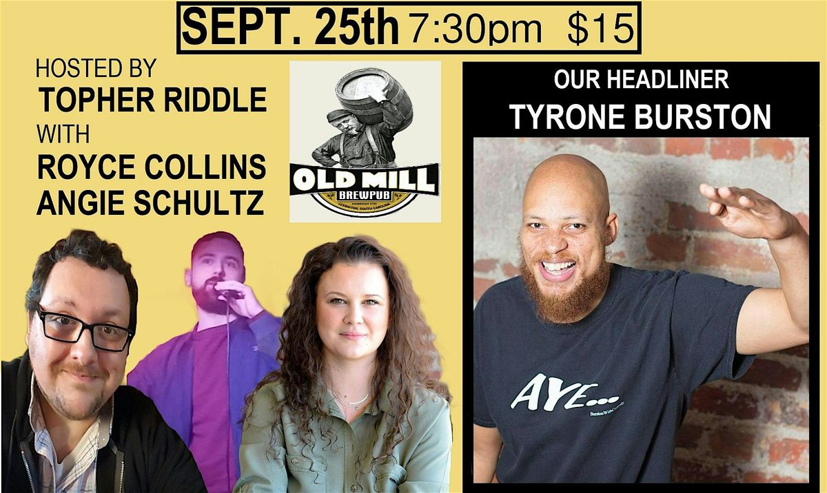 Comedy + Beer at Old Mill Brewpub