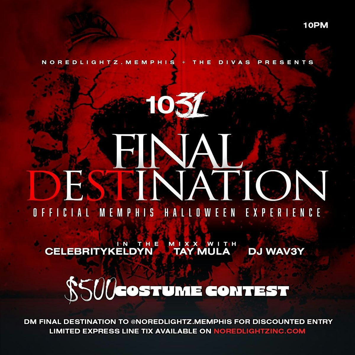 FINAL DESTINATION Memphis Halloween