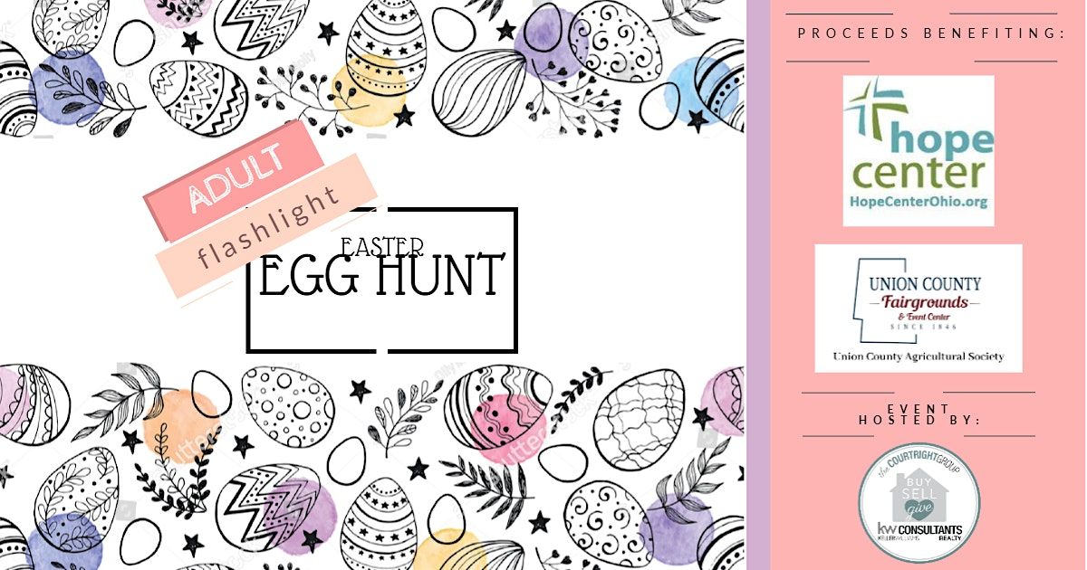 2023 Marysville Adult Flashlight Easter Egg Hunt, 845 N Main St