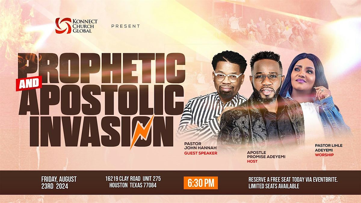 Prophetic & Prophetic Encounter with Pastor John Hannah & Apostle Promise Adeyemi