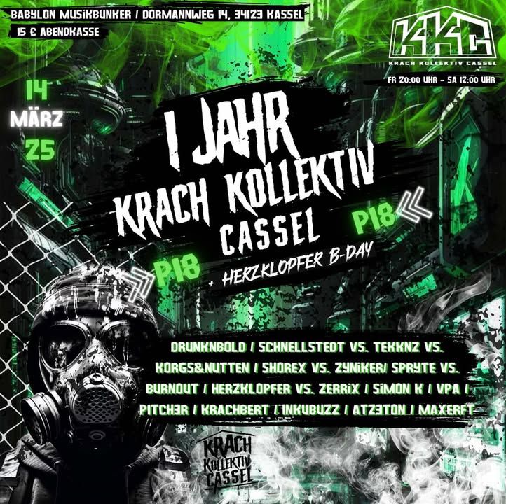 1 Jahr KKC x Herzklopfer B-Day