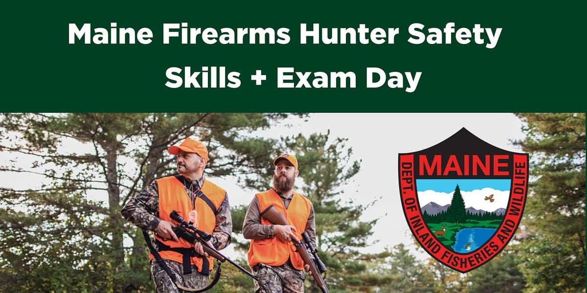 Firearms Hunter Safety Skills and Exam Day Rockland, American Legion, Rockland, 16 October 2021