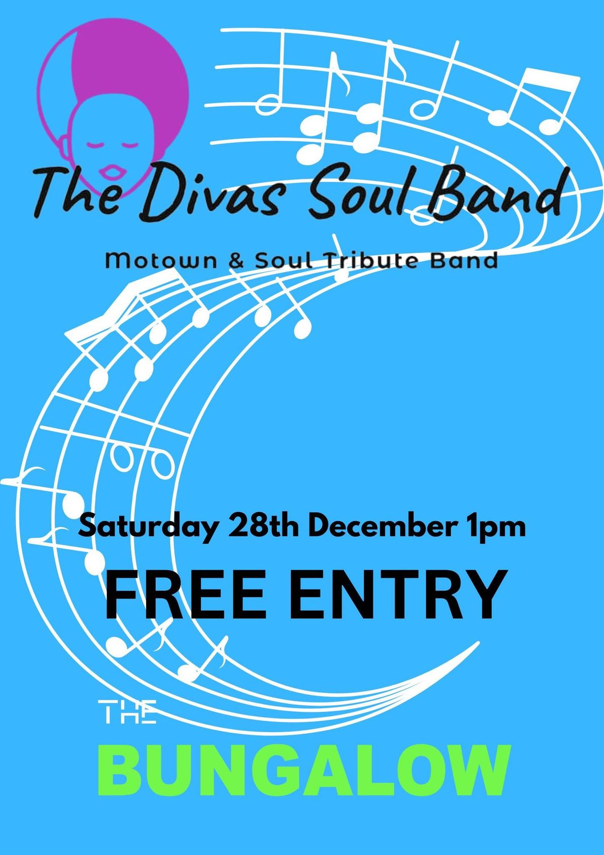 The Divas Soul Band FREE ENTRY