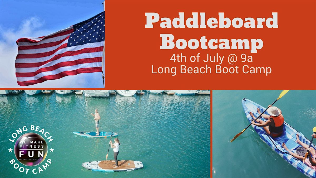 Paddleboard Bootcamp 4th of July Fun