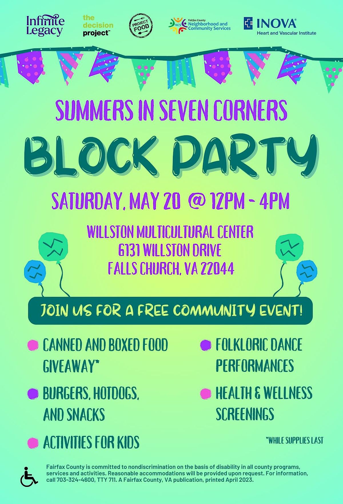 Summers in Seven Corners Block Party