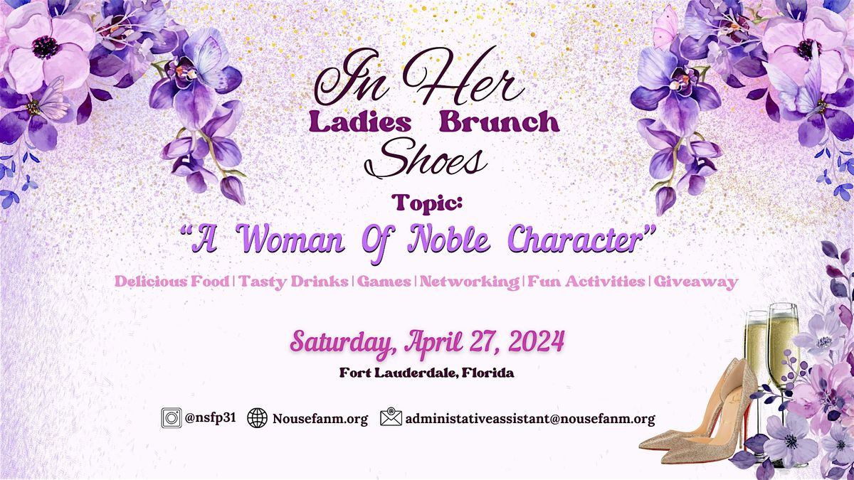 In Her Shoes Ladies Brunch: Born For Now