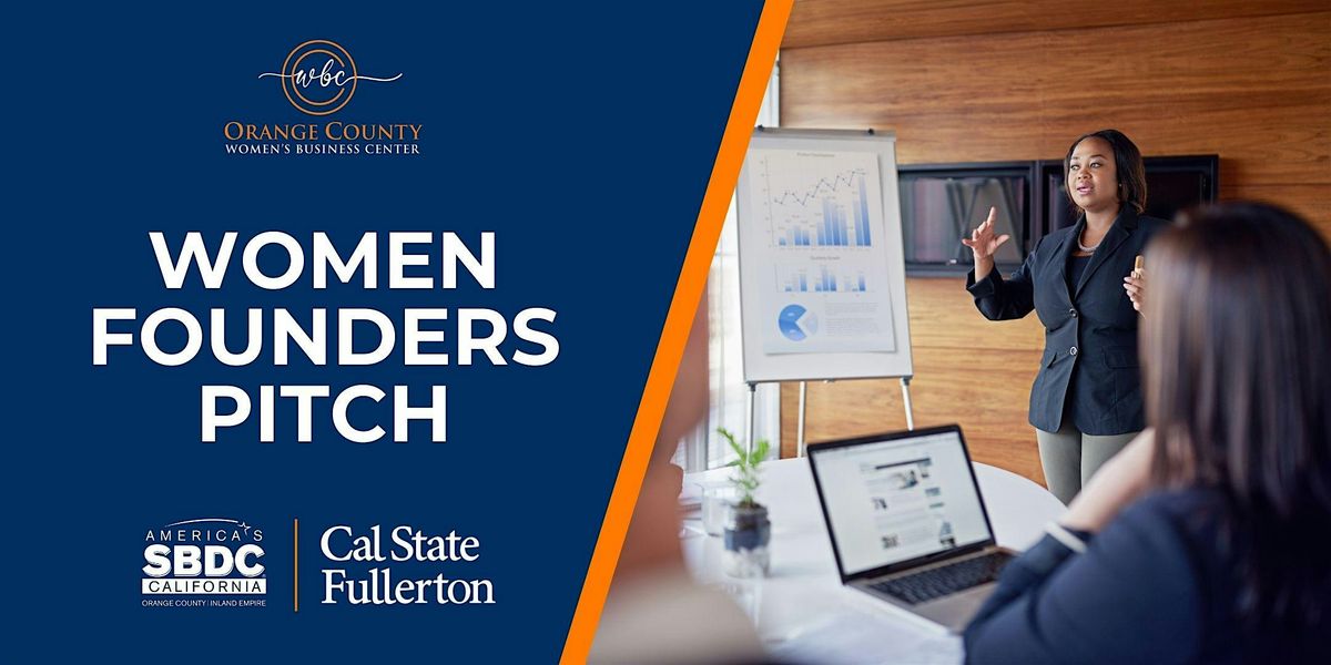 Women Founders Pitch:  Fueling the Next Wave of Female Innovation