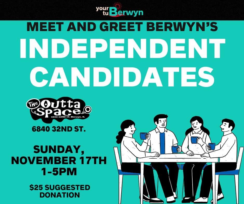 Meet and Greet Berwyn's Independent Candidates