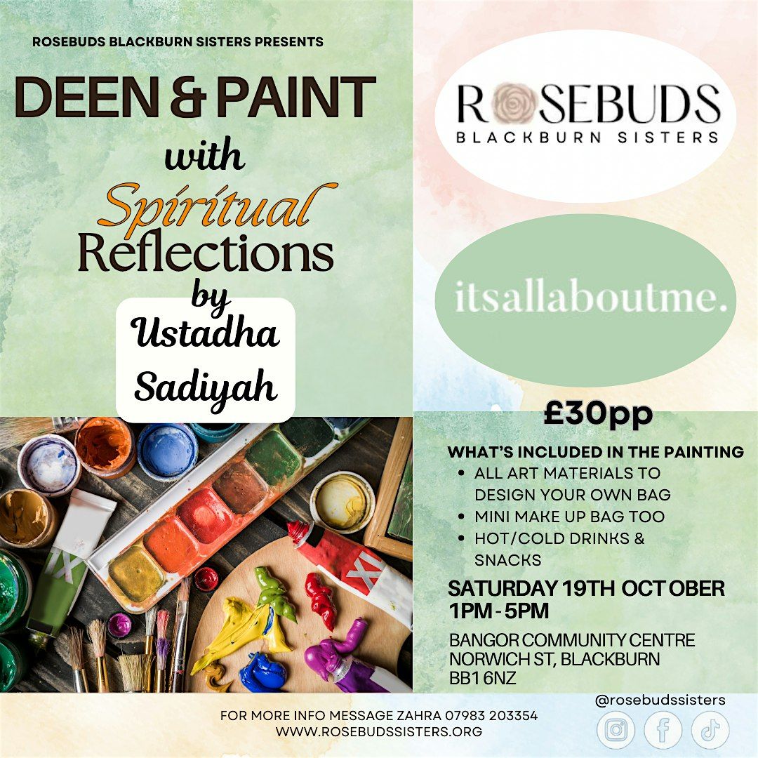 Deen & Paint with Spiritual Reflections