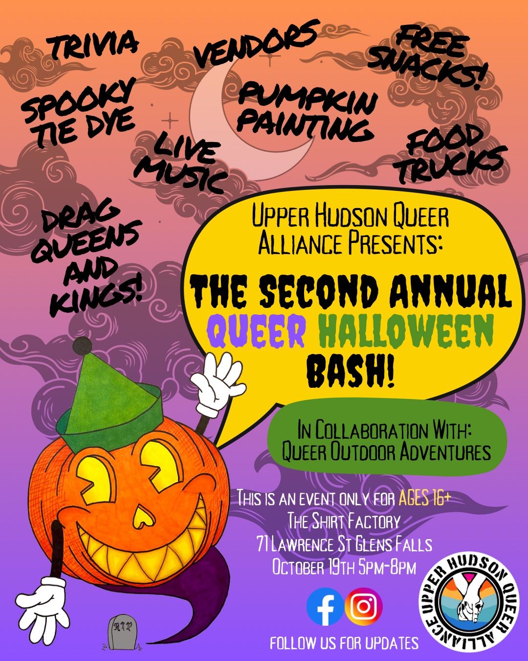 UHQA's Second Annual Queer Halloween Bash