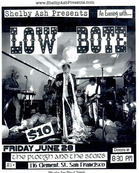 Low Bote: 80s Post Punk & 90s Alt-Rock