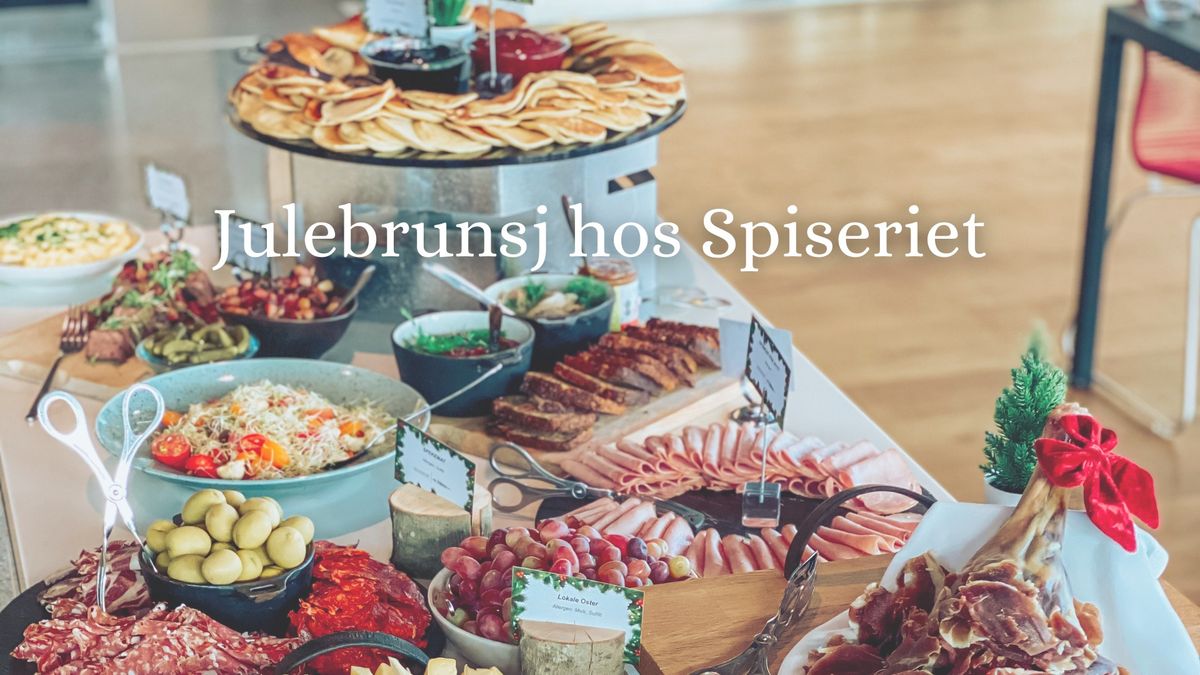 Julebrunsj hos Spiseriet - Hver s\u00f8ndag fra 03. november - 22. desember! \ud83e\udd36