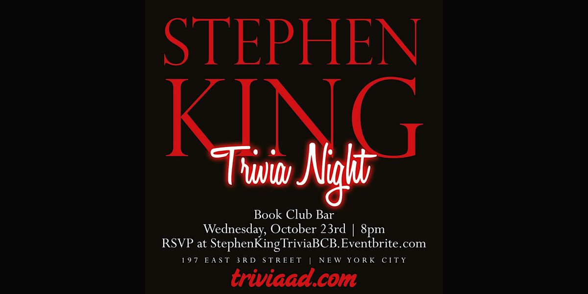 Stephen King Trivia