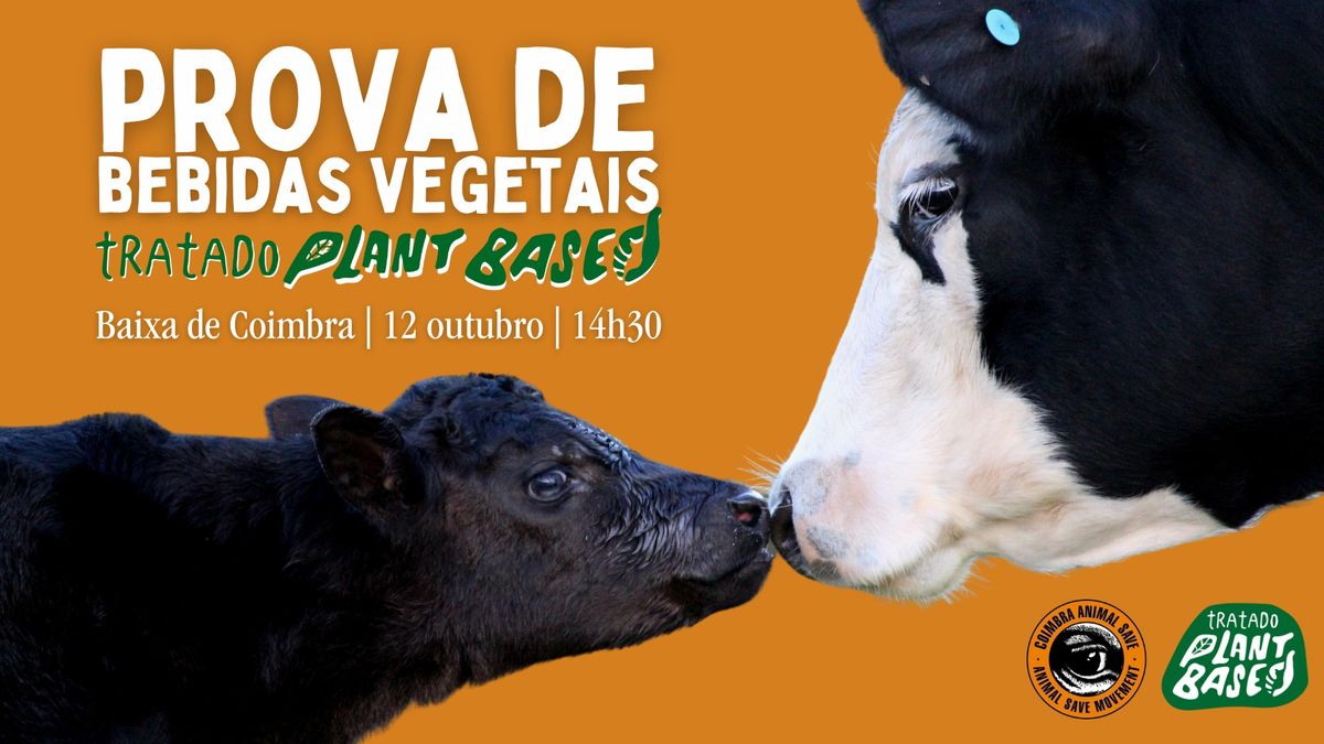 Plant Based Treaty - Prova de "leites" vegetais