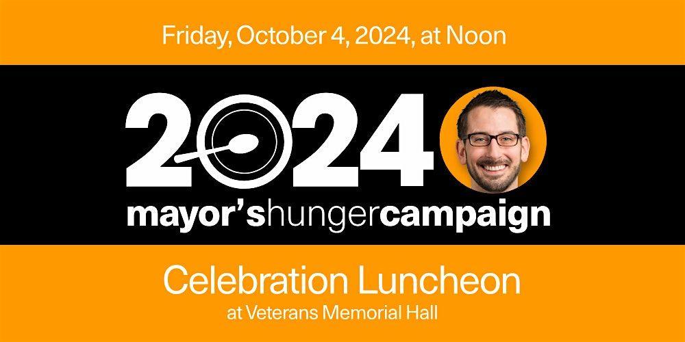 2024 Mayor's Hunger Campaign Celebration Luncheon