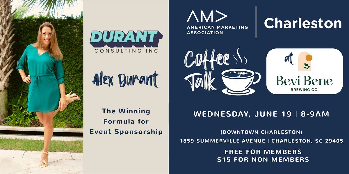 AMA Coffee Talk: The Winning Formula for Event Sponsorship