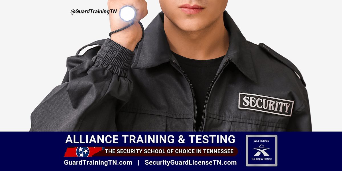 Unarmed Security Officer Guard Card License Training Class Nashville, TN