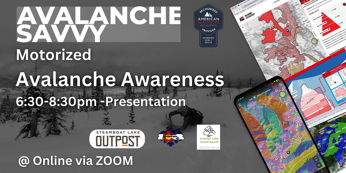 Motorized Avalanche Awareness - ONLINE