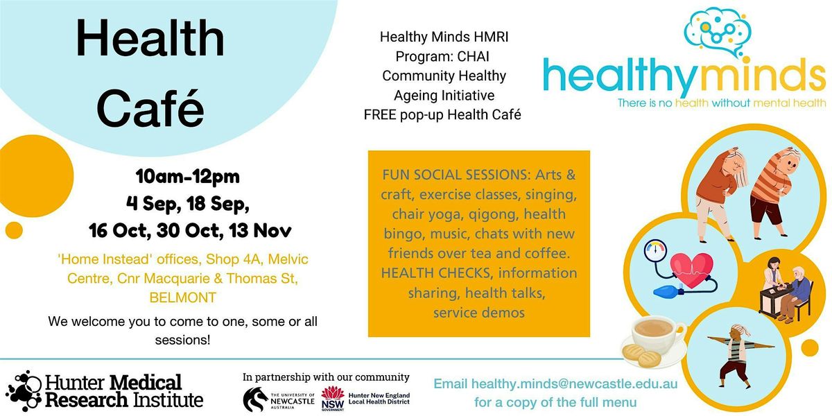 Art with Mel - CHAI Community Healthy Ageing: Health Cafe