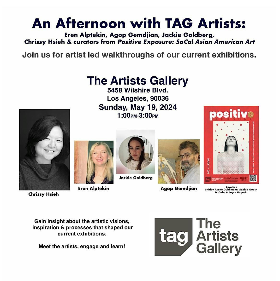 An Afternoon with TAG Artists