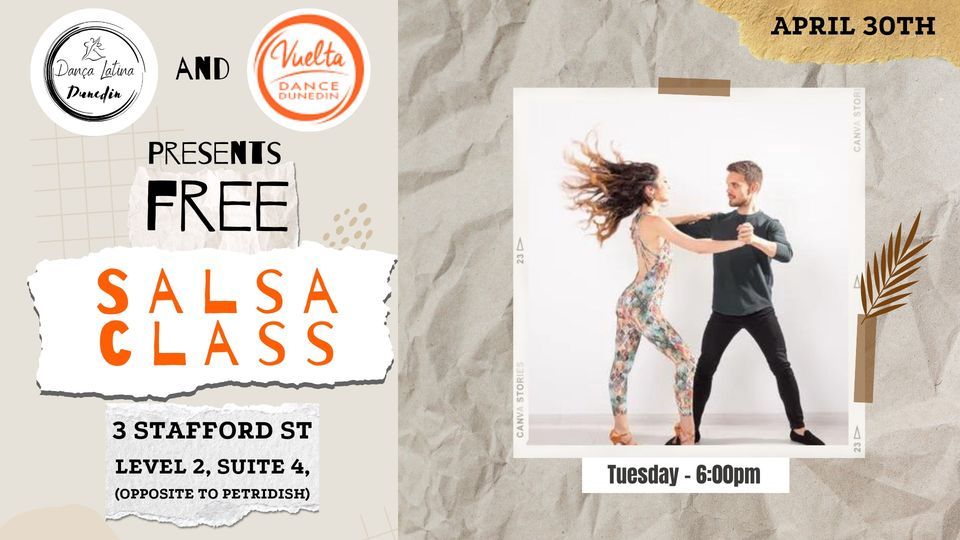 Free latin dance class - Salsa