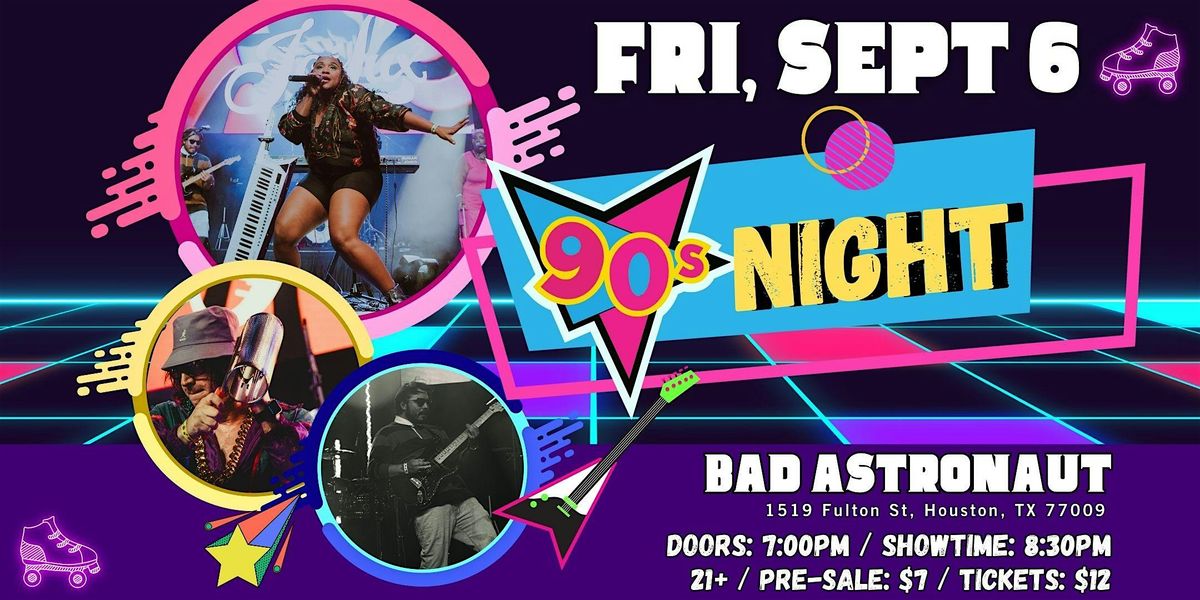 Sugar Joiko & The JoiLux Band Presents: 90's Night at Bad Astronaut