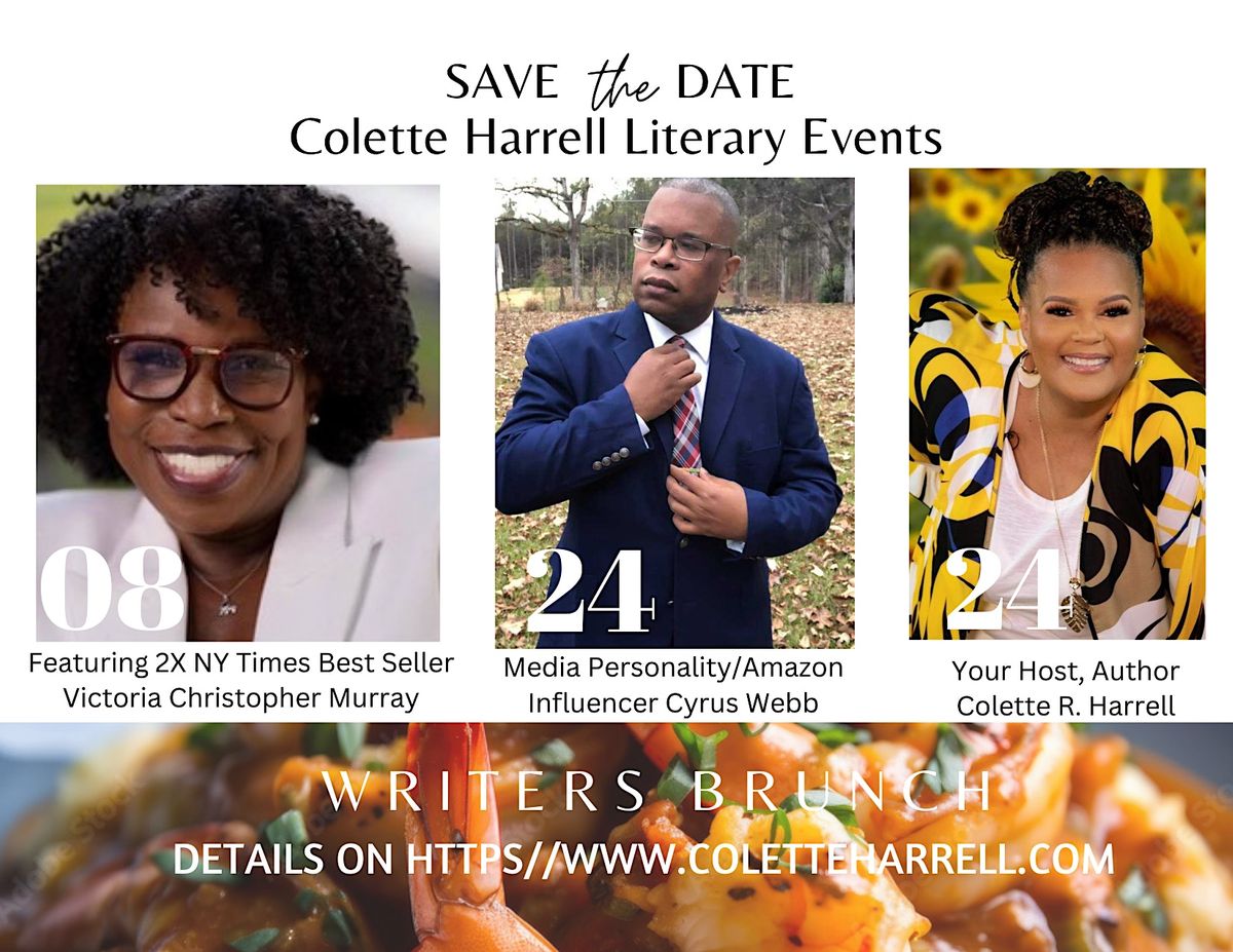 Colette Harrell & Friends Writers Brunch with  Victoria Christopher Murray