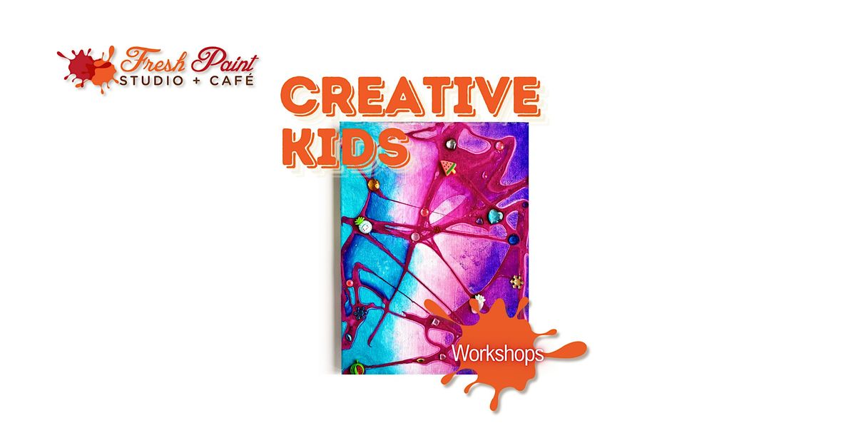 In-Studio Creative Kids: Slime Art with Charms Summer Fun Workshop!