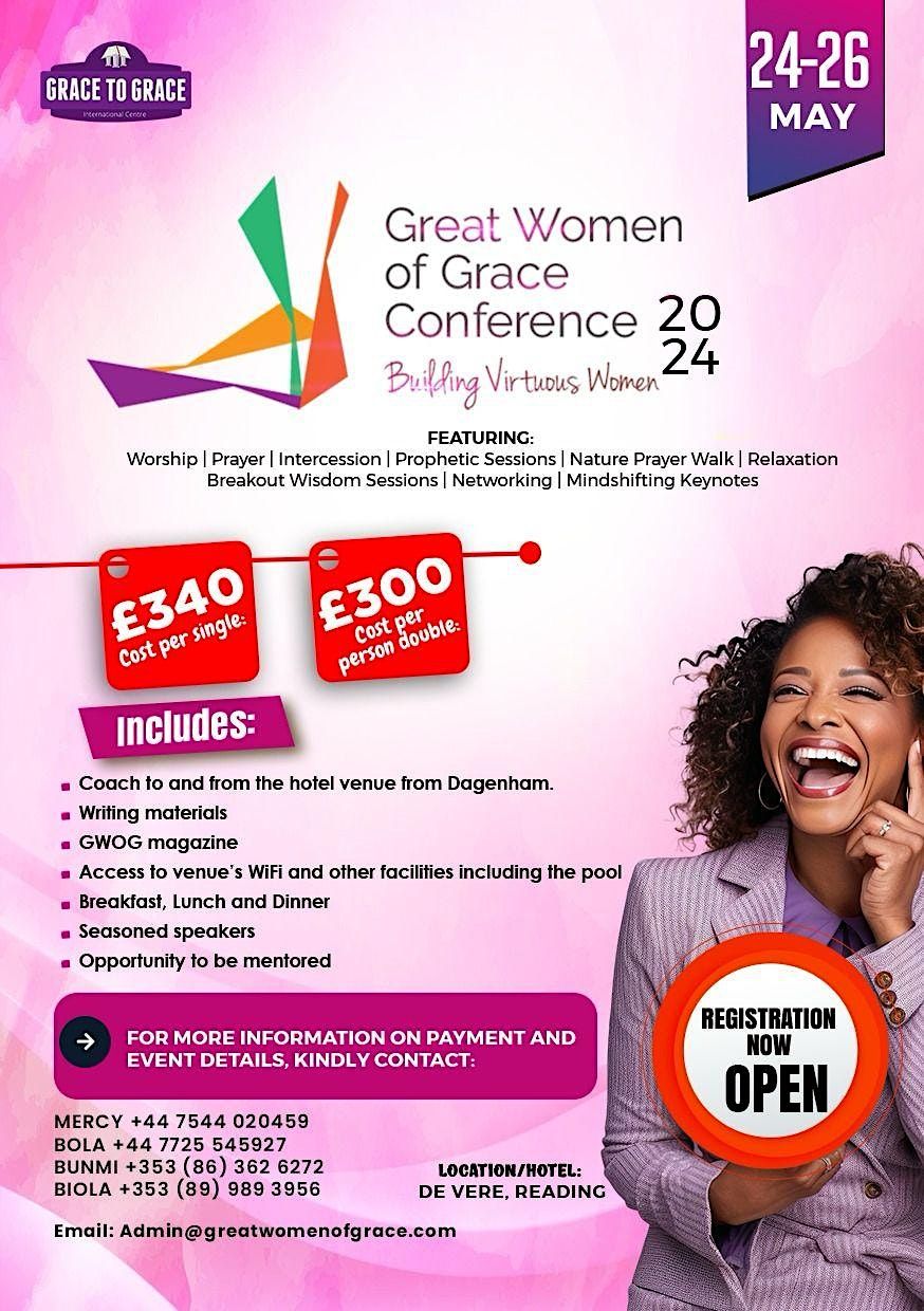 Great Women of Grace Conference 2024