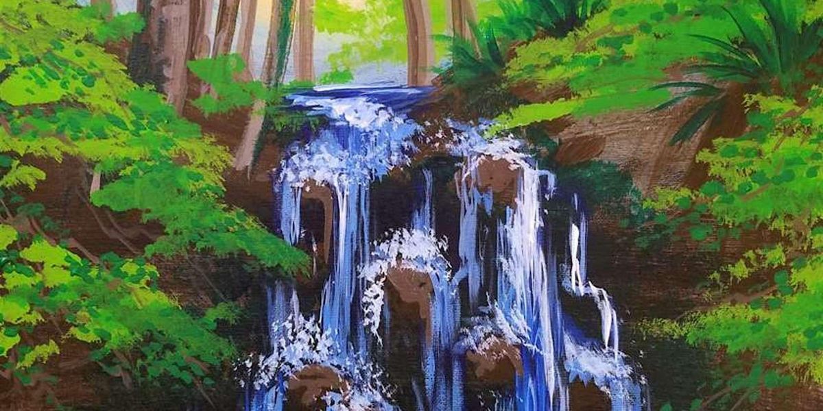 Green Forest Falls - Chicago - Paint and Sip by Classpop!\u2122