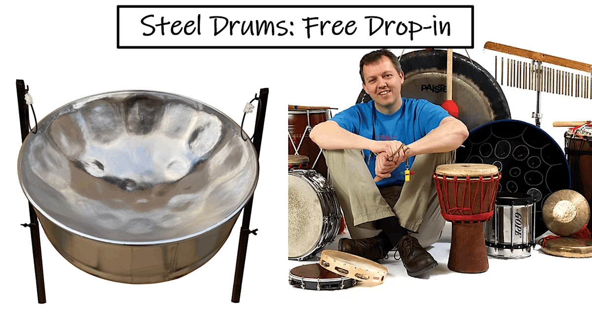 Steel Pan Drums Drop In