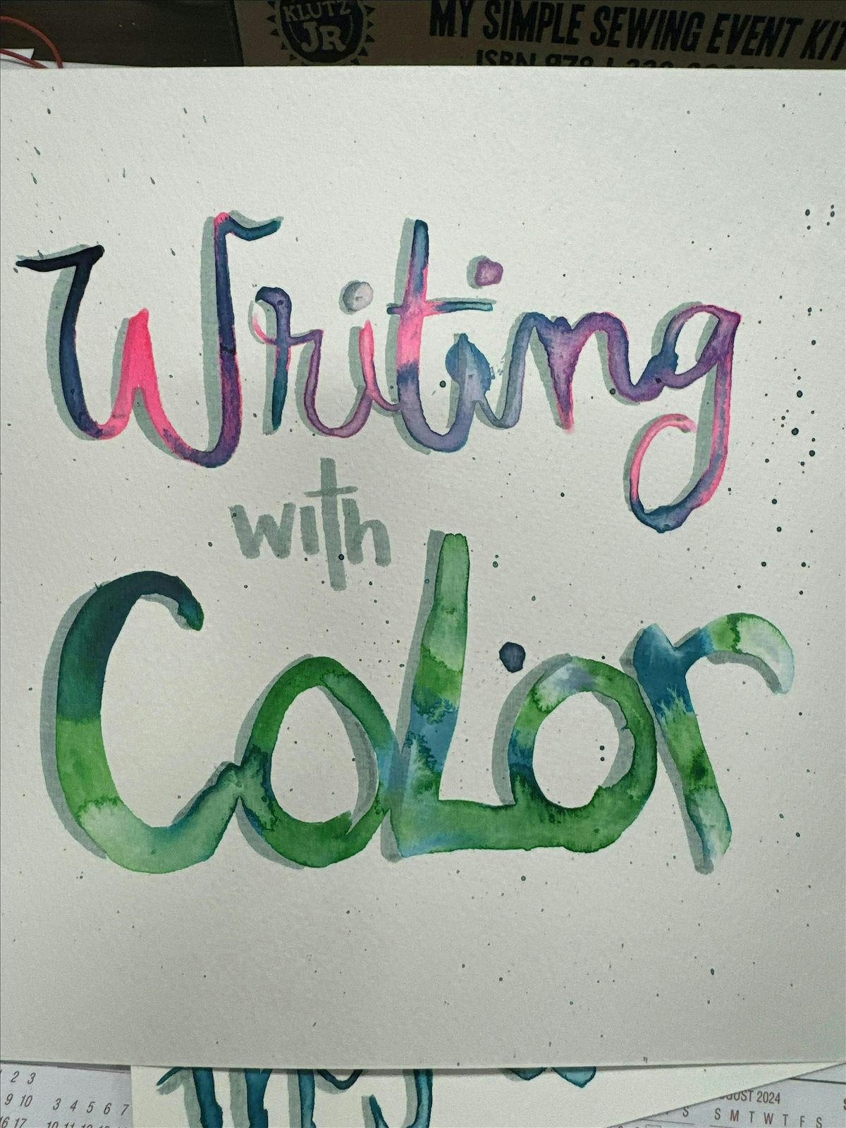 Writing with Color  by Jenny - Mapunapuna