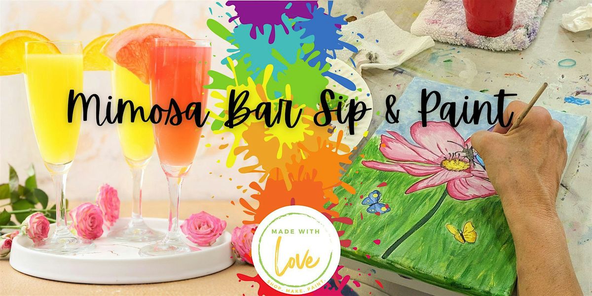 Mimosa Bar Sip & Paint!