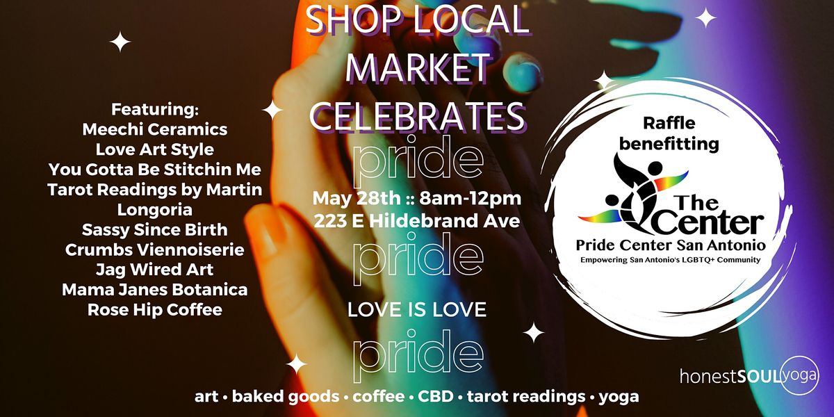Shop Local Market Celebrates Pride