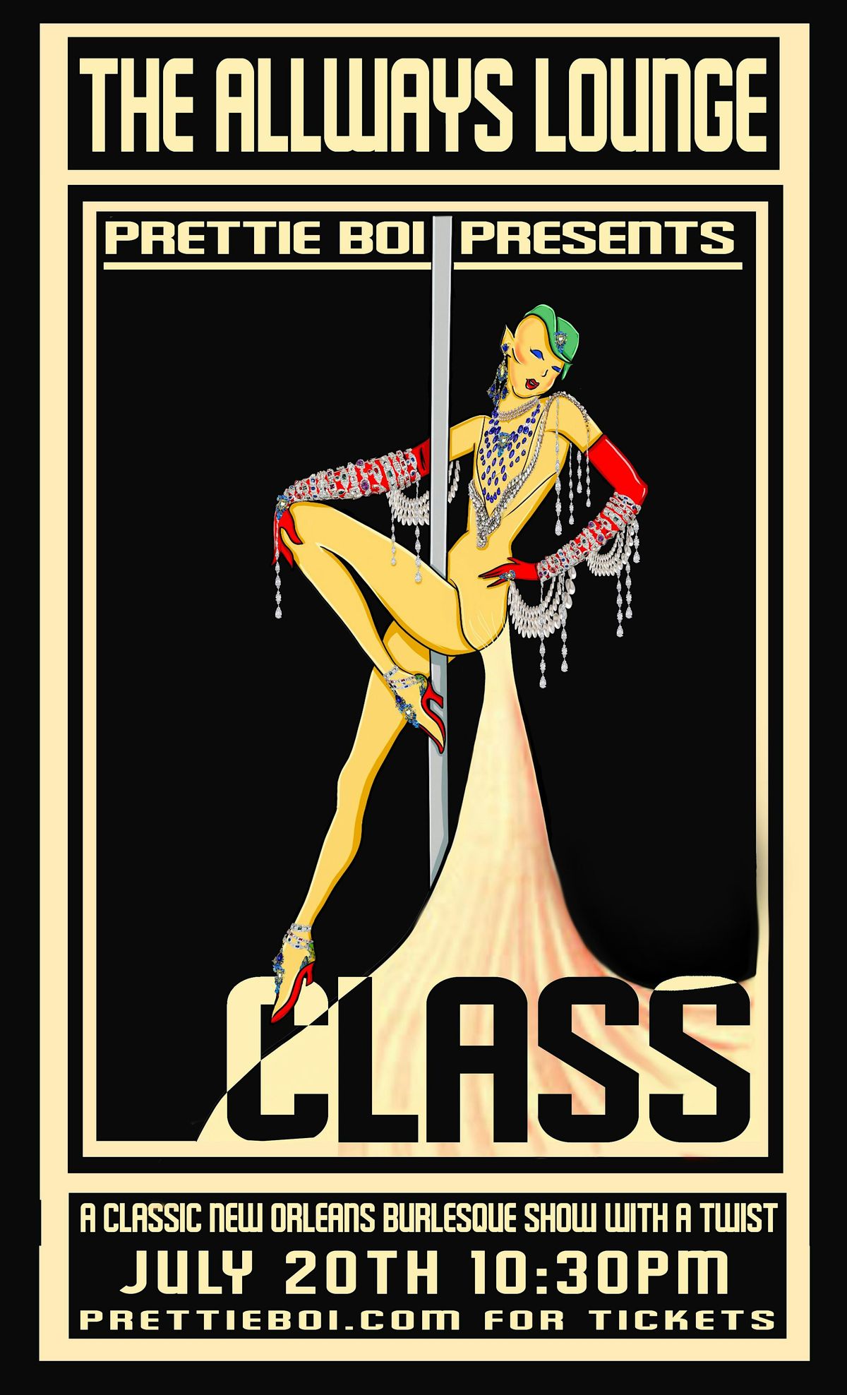 Class: A Classic New Orleans Burlesque Show with a Twist