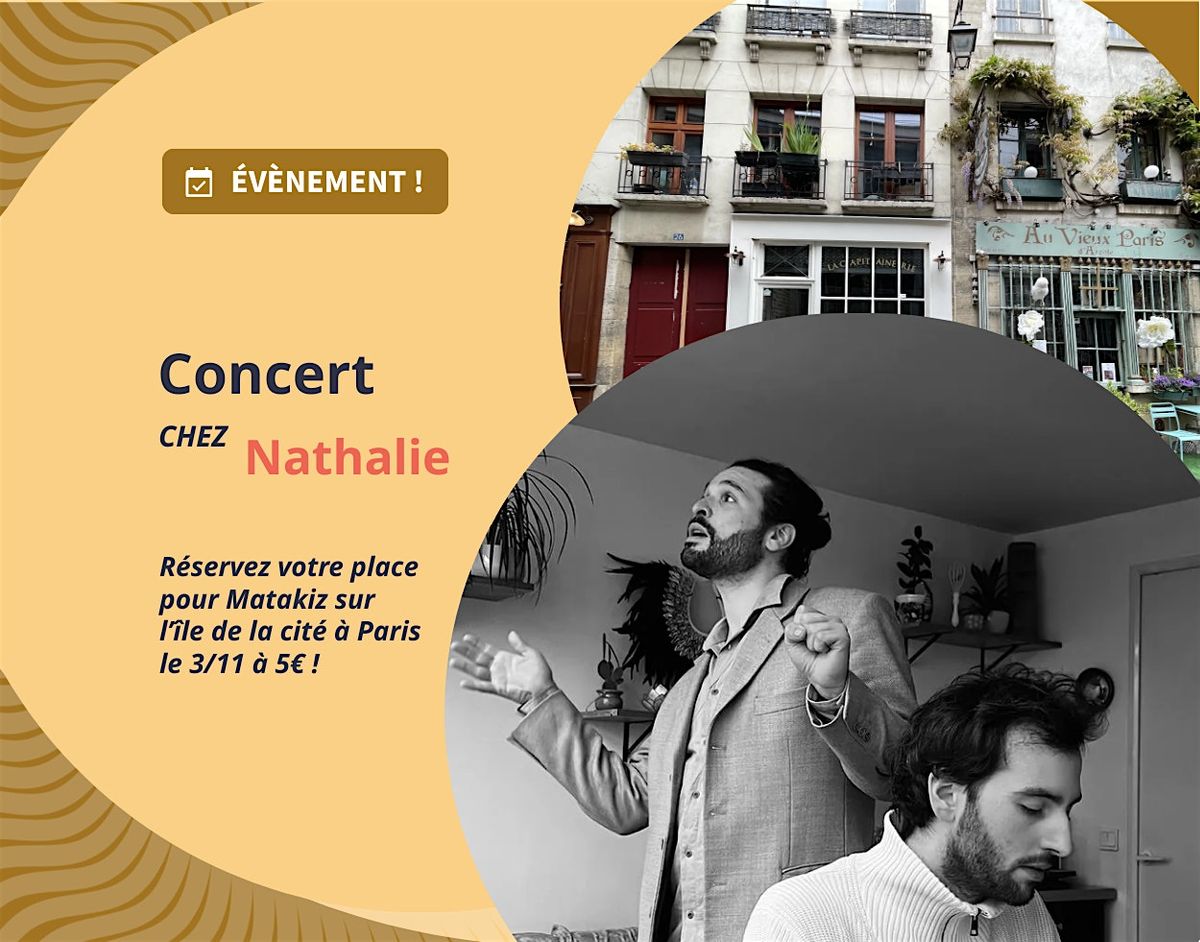 Jazz et pop sur l\u2019\u00eele de la cit\u00e9 : Matakiz : duo vocal et pianesque en live