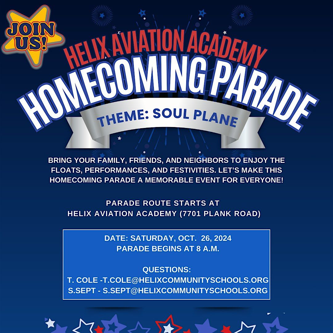 Helix Aviation Academy - Homecoming Parade