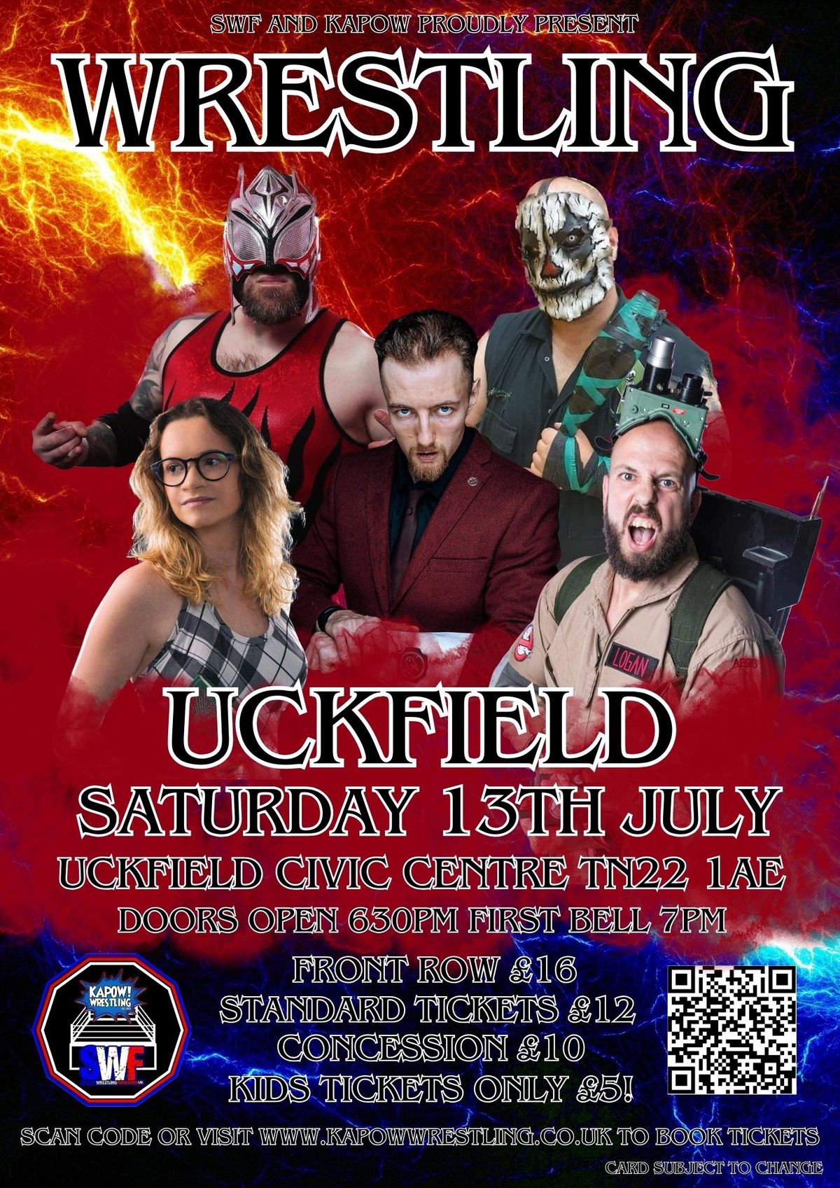Live Wrestling back in Uckfield 
