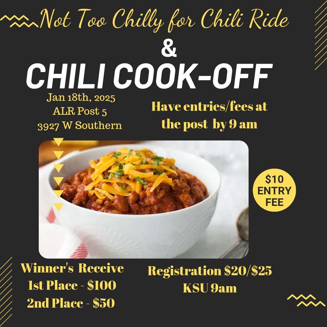 Not too Chilly for Chili Ride 