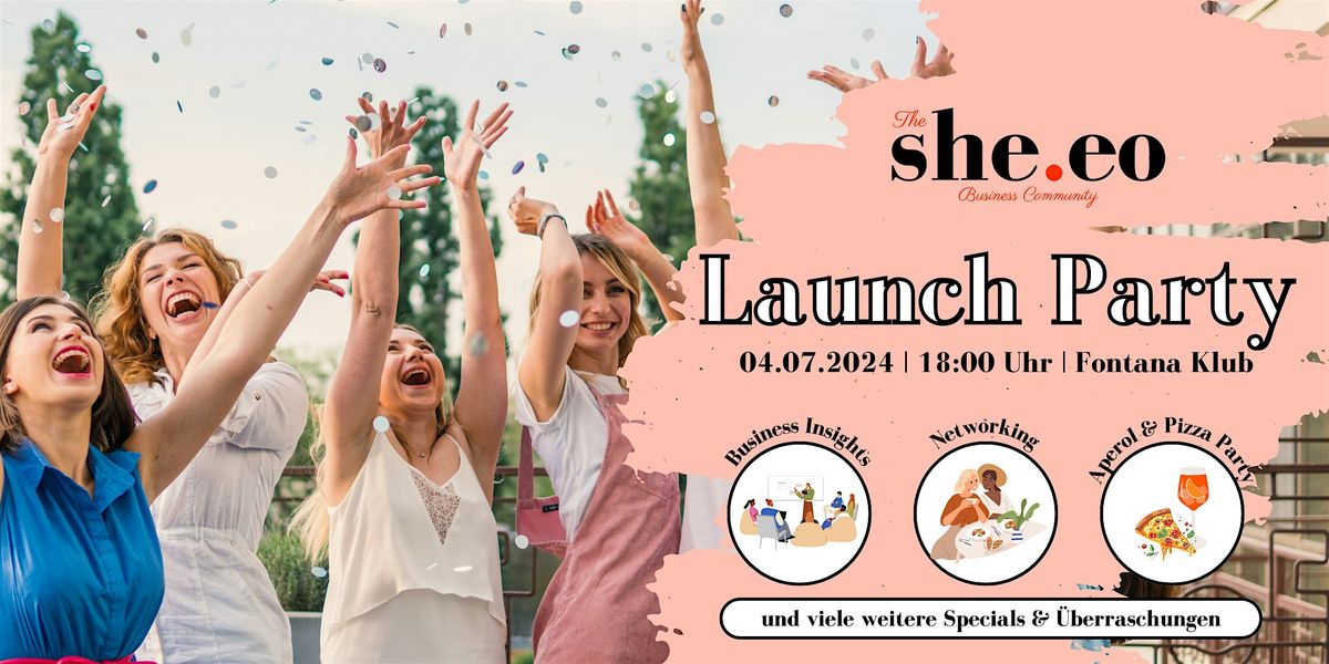 She.EO Launch Party: Der Beginn einer neuen \u00c4ra