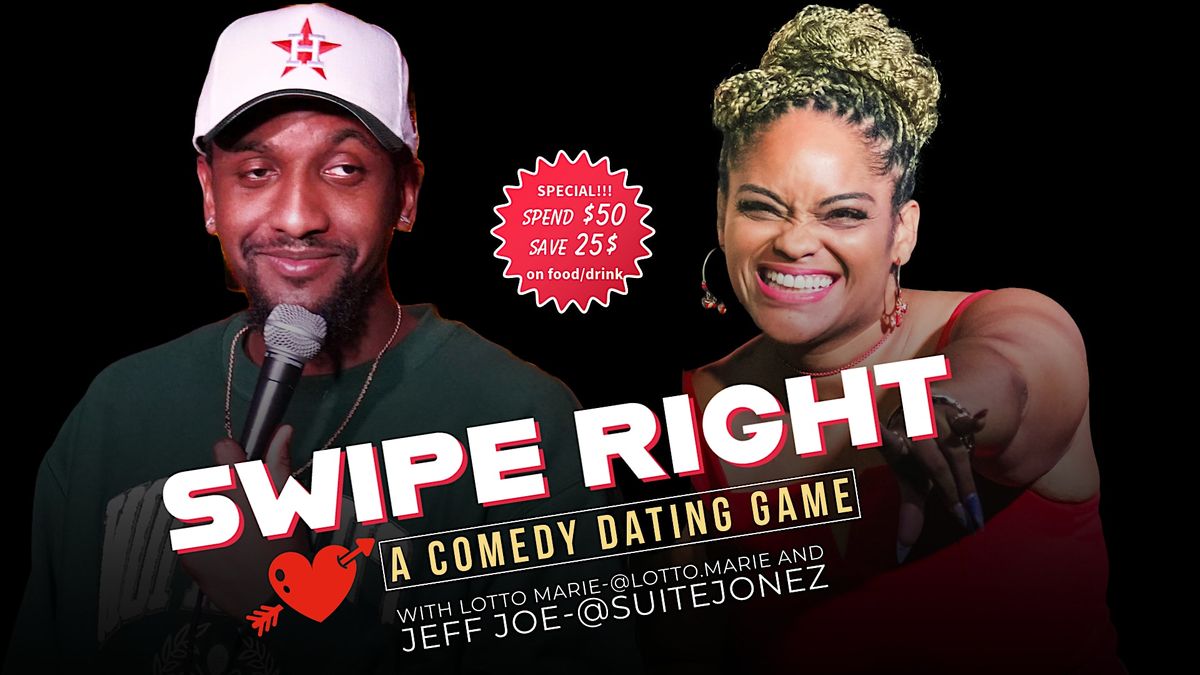 The Riot presents "Swipe Right" Comedy Dating Game for Singles & Couples