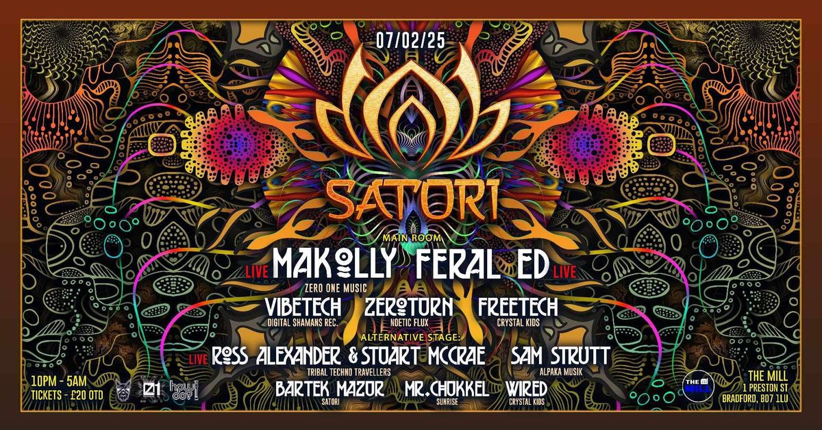 SATORI -  Presents Feral Ed & Makolly 