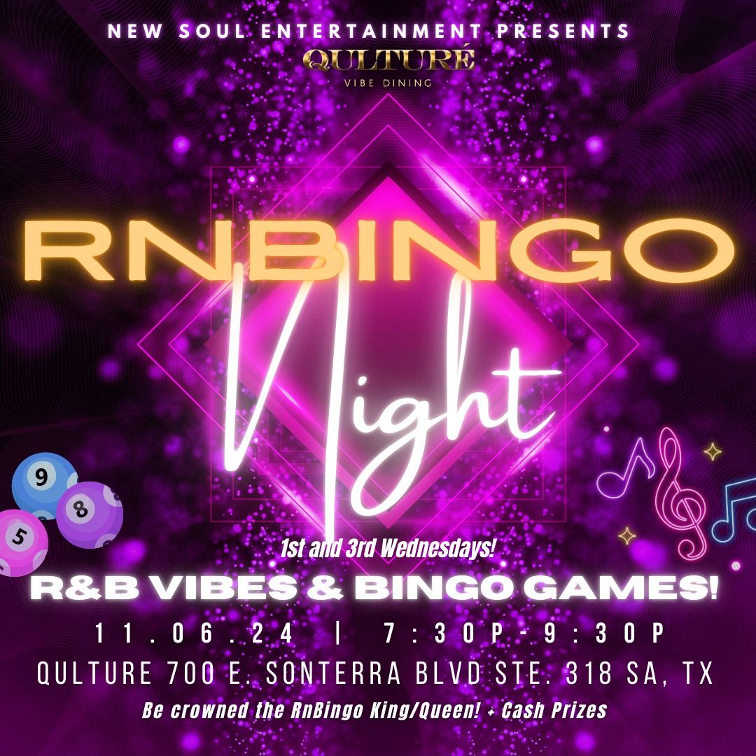 RnBingo Night!! 