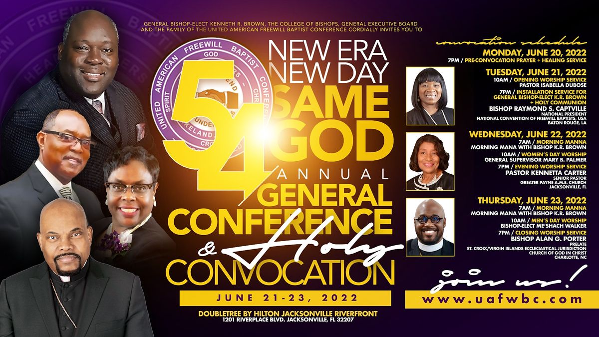 UAFWBC 54th Annual General Conference & Holy Convocation