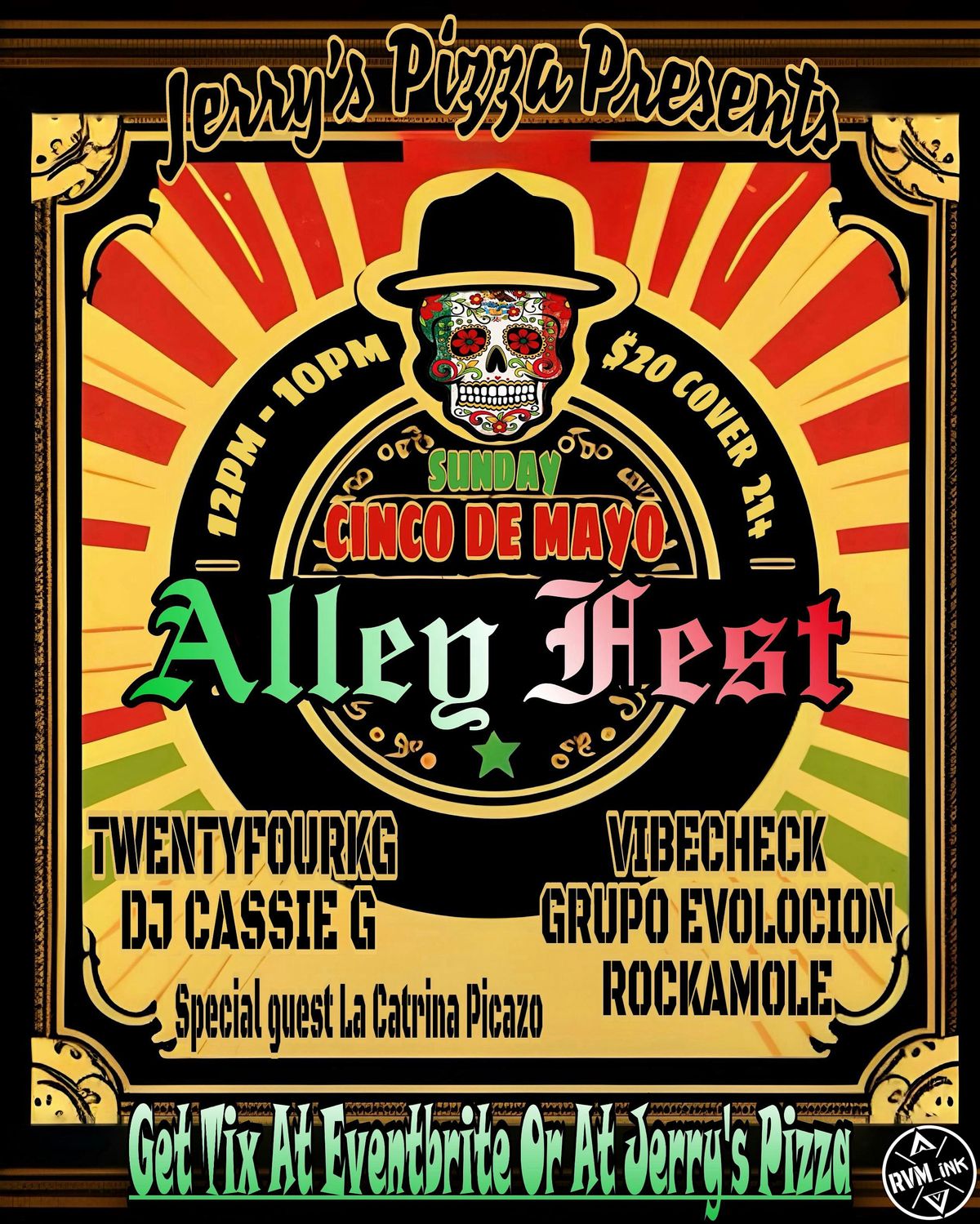 Cinco De Mayo Alley Fest 2024