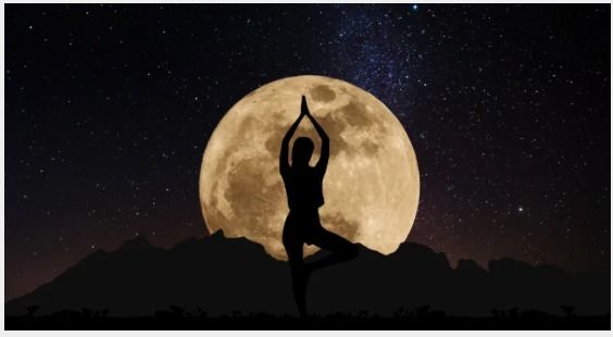 Full Moon Rising Gentle Yoga Flow and Meditation