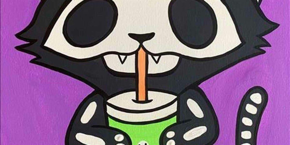 Cats Bones and Boba - Paint and Sip by Classpop!\u2122