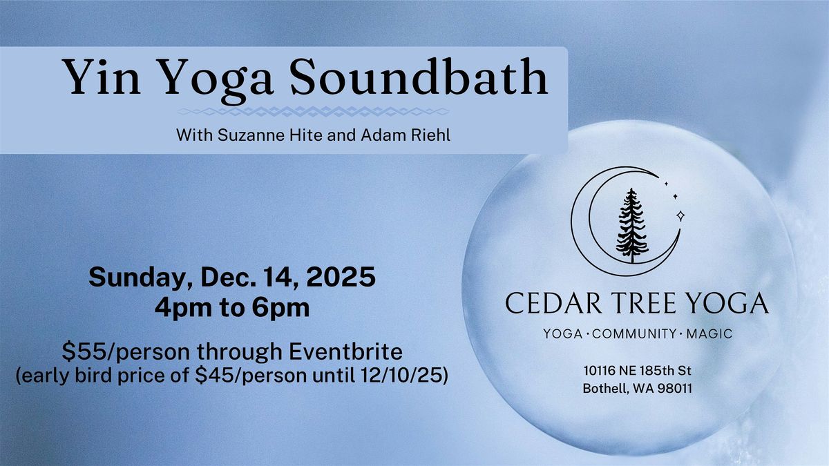 Yin Yoga Sound Bath