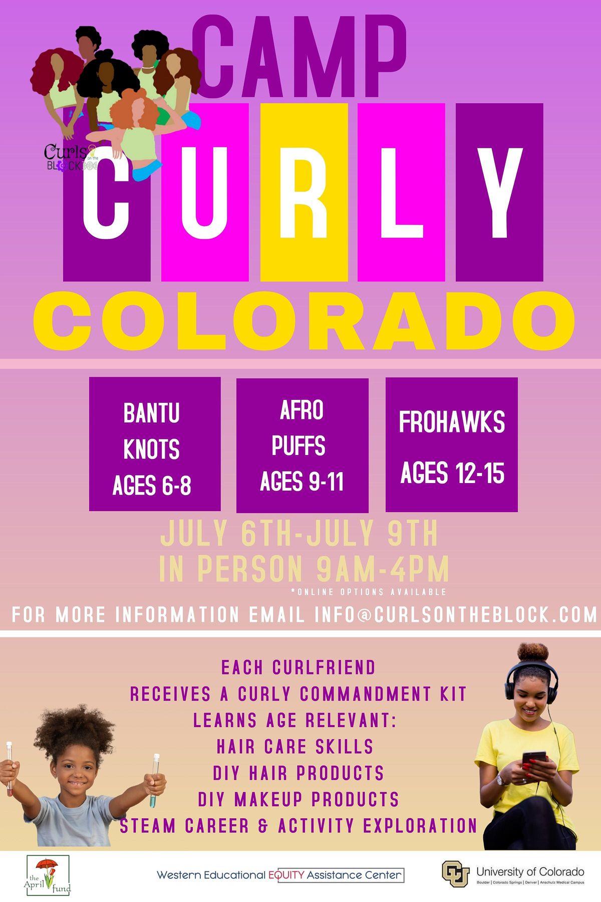 Camp Curly Colorado 2022