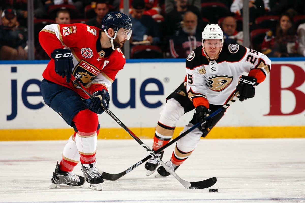 Florida Panthers at Anaheim Ducks at Honda Center